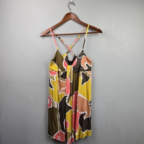FRENCH CONNECTION Spaghetti Strap Dress Multi-colored Womens Size S - Picture 2 of 13